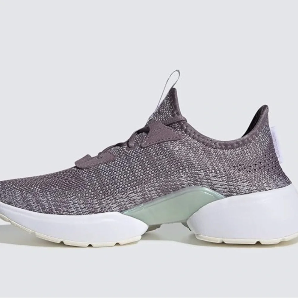 Adidas Mavia X Women’s Lavender Knit Running Shoes - Picture 8 of 9